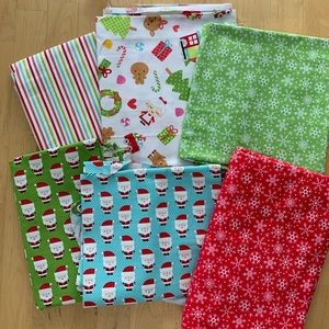Holiday scrap fabric